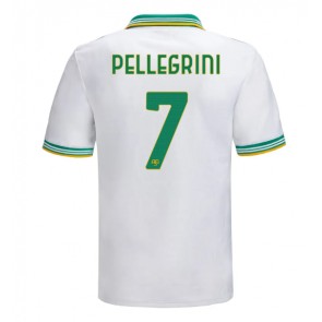 Lacne Muži Futbalové dres AS Roma Lorenzo Pellegrini #7 2025-26 Krátky Rukáv - Tretina